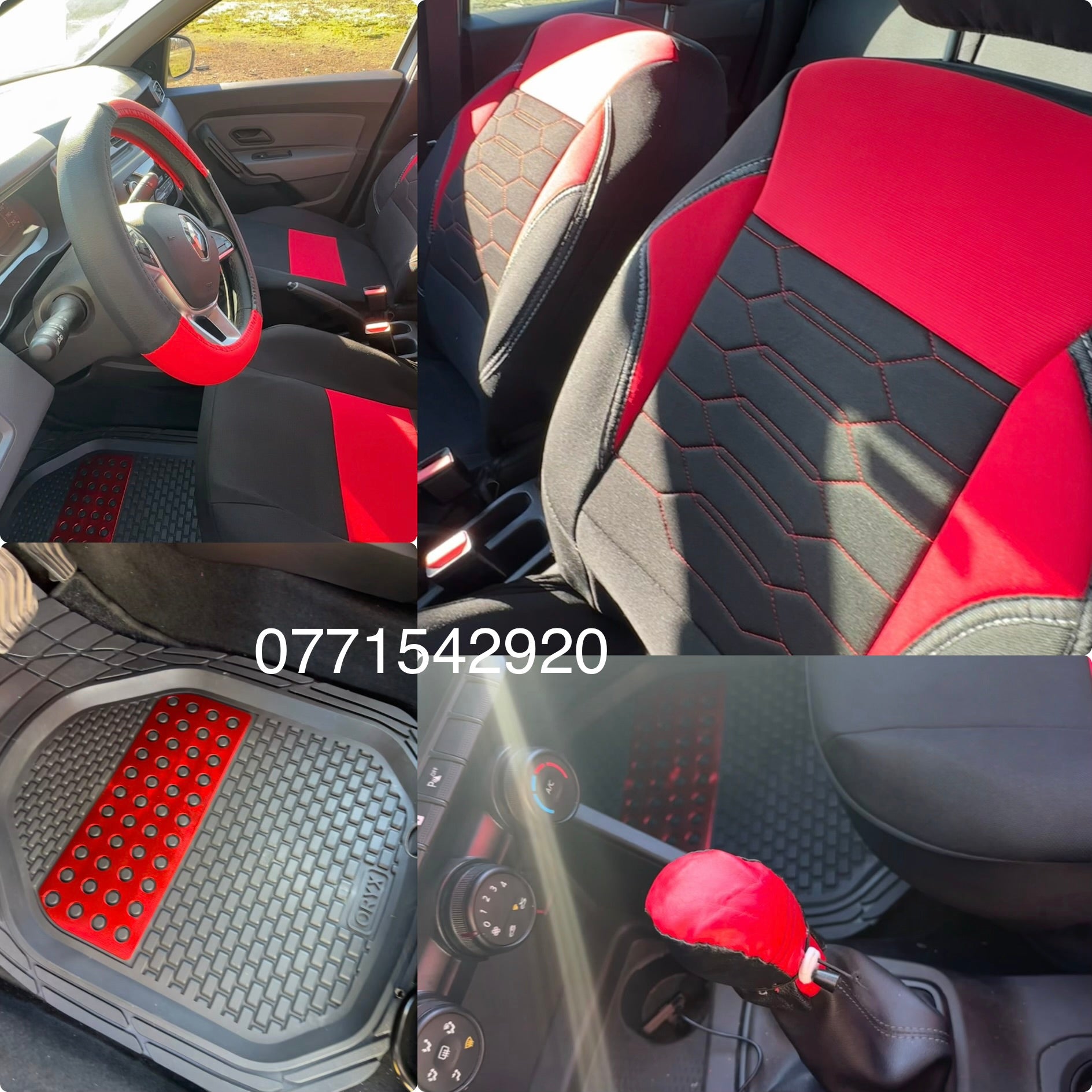 pack housse de voiture 2 (5 قطع)